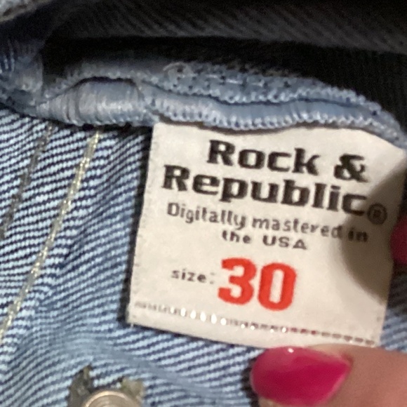 Rock & Republic Scorpion Jeans Bootcut size 30 - Picture 7 of 7